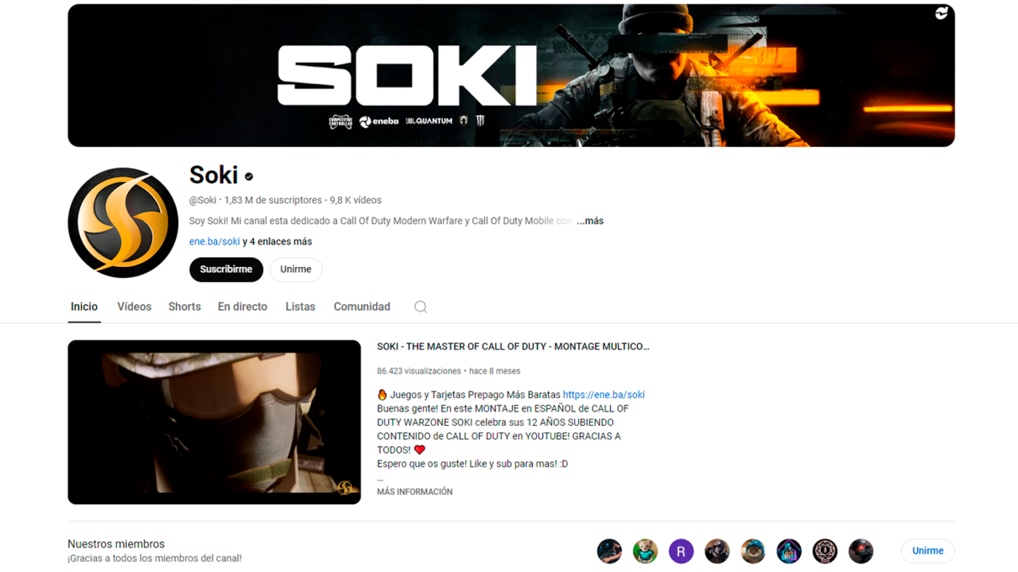 Entrevista a Soki, embajador de JBL Quantum y youtuber de Call of Duty: "Con el inicio de Black Ops 6 muchos volverán"