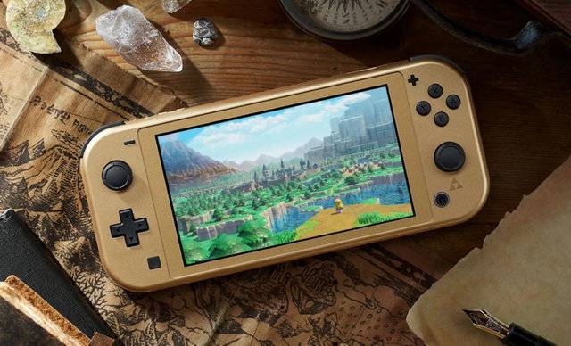 Compra ya la Nintendo Switch Lite (edición Hyrule) en My Nintendo Store