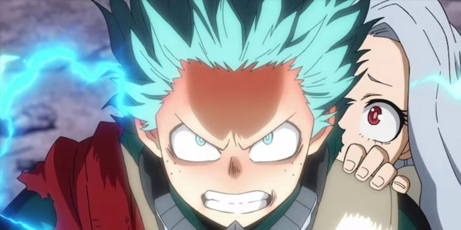 Deku salvó a Eri y luchó junto a ella para protegerla de Overhaul