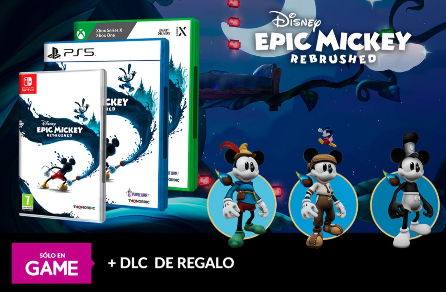 Disney Epic Mickey: Rebrushed - GAME