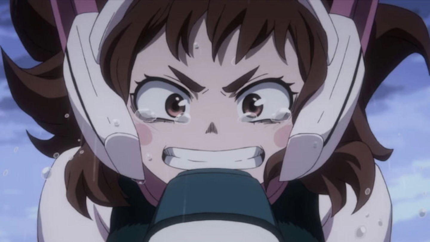 El discurso de Ochako en My Hero Academia fue muy emotivo