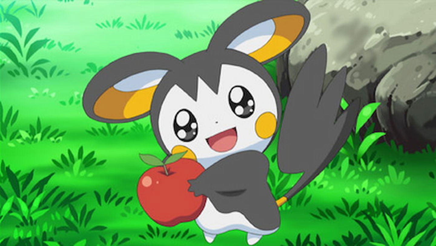 Emolga es un Pokémon ardilla eléctrica muy simpático