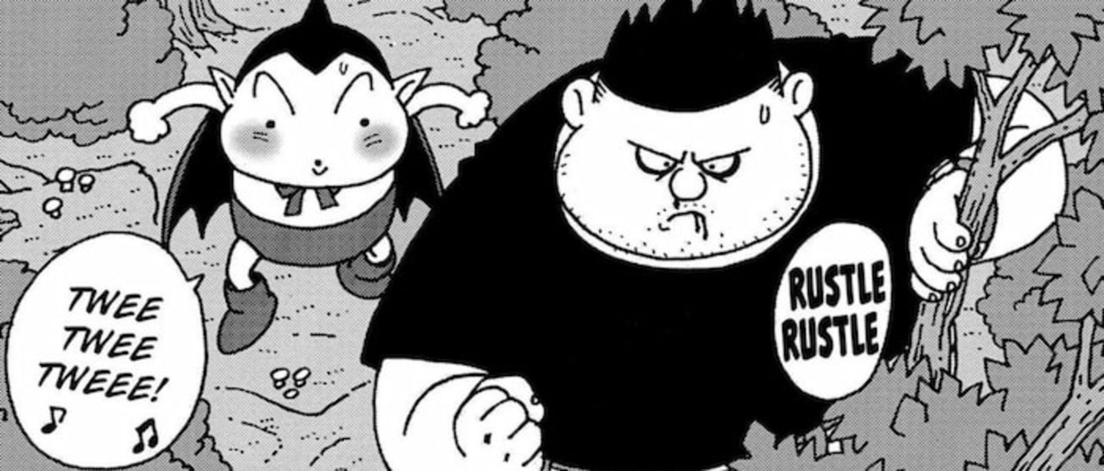 Este manga nos presenta a algunos monstruos bastante adorables