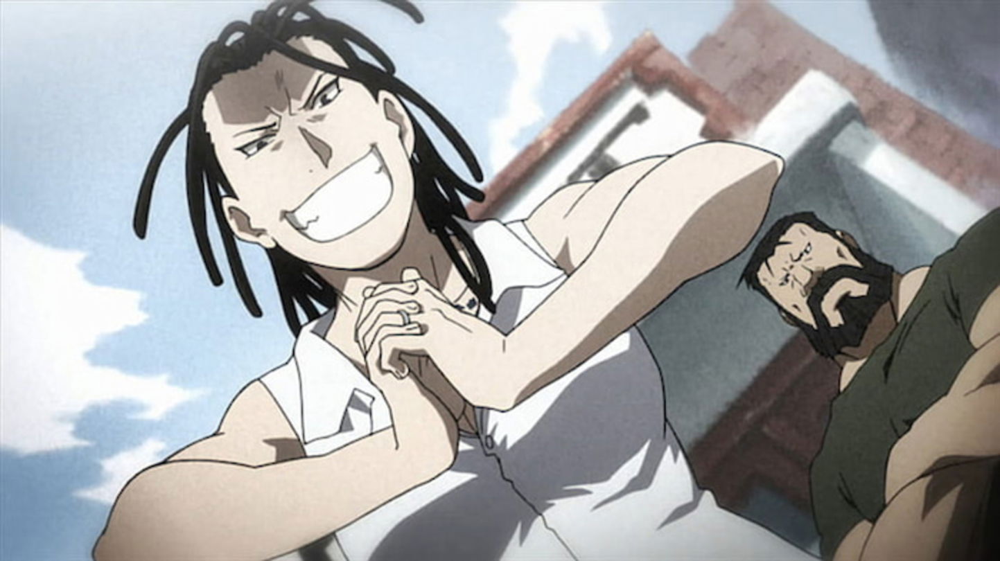 Izumi tiene grandes habilidades físicas y un gran talento con el que ha derrotado a los hermanos Elric en varias ocasiones