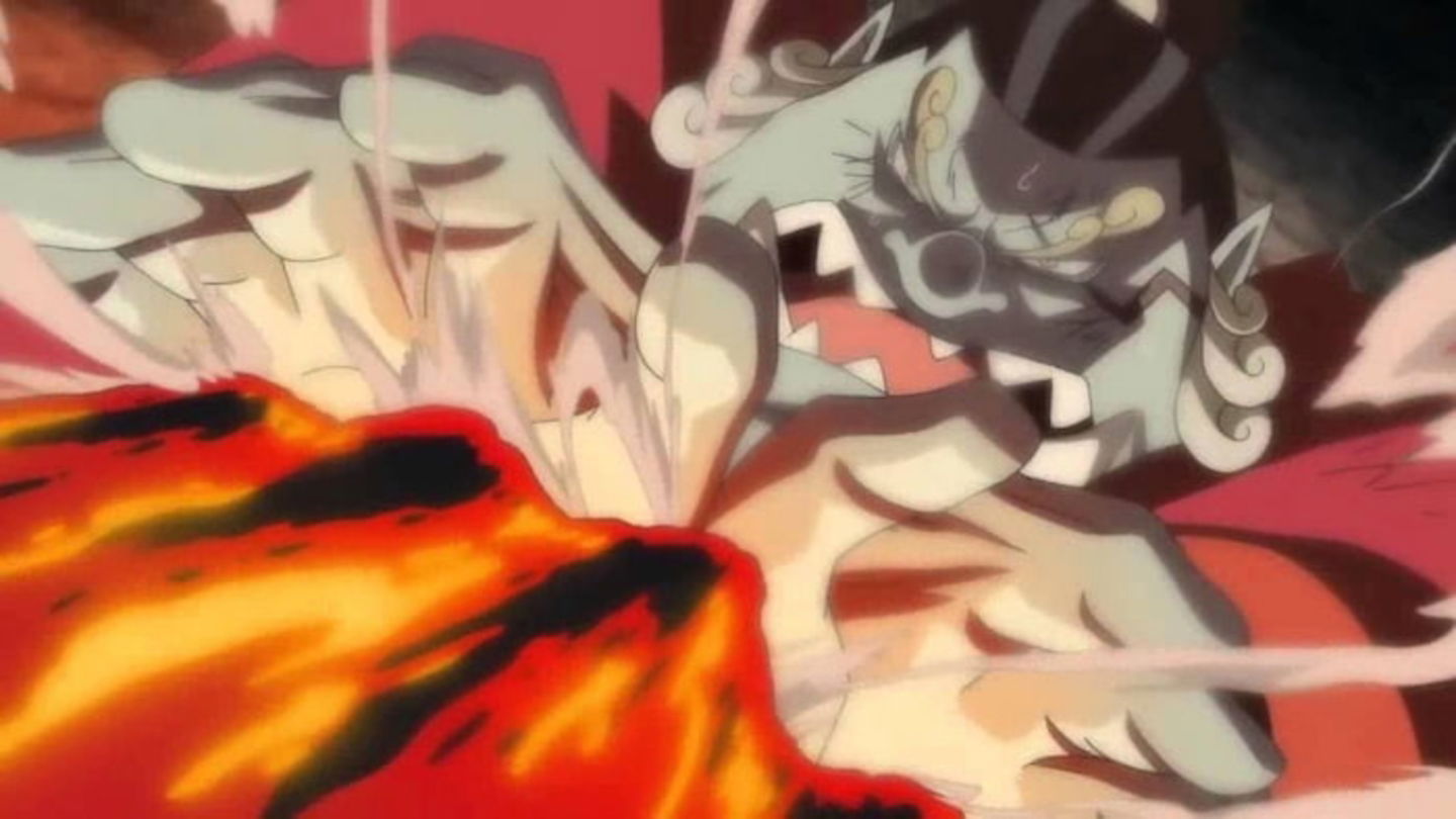 Jinbe fue capaz de evitar que Luffy muriera a manos de Akainu