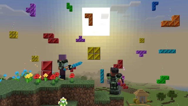 Minecraft recibe un nuevo DLC con una colaboración con Tetris