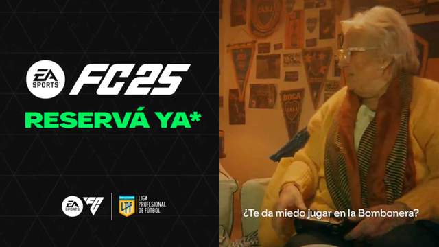 EA Sports FC 25 y la liga de fútbol argentina comparten este genial vídeo promocionando el nuevo juego