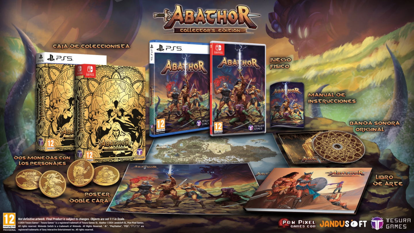 Abathor - Contenido edición coleccionista
