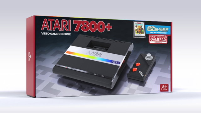 Atari y Plaion presentan la Atari 7800+, una versión renovada de una consola que marcó una época