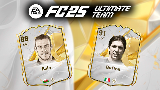 EA Sports FC 25 Ultimate Team: se filtran las cartas de Bale y Buffon Iconos y la del galés es increíble