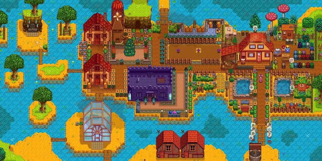 Tejen un escenario de Stardew Valley a punto de cruz con un resultado increíble