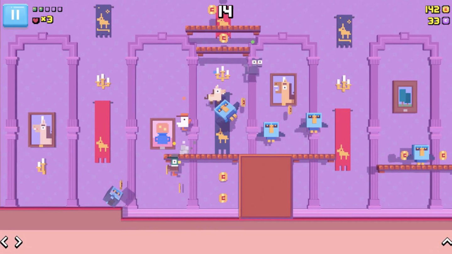 Crossy Road Castle - Captura iPhone