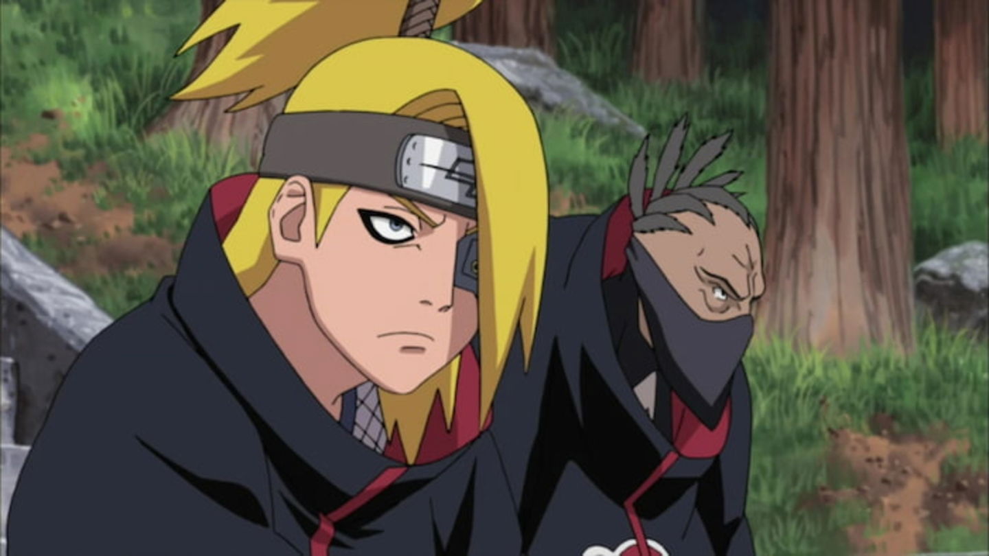 El dúo de artistas de Akatsuki, Deidara y Sasori