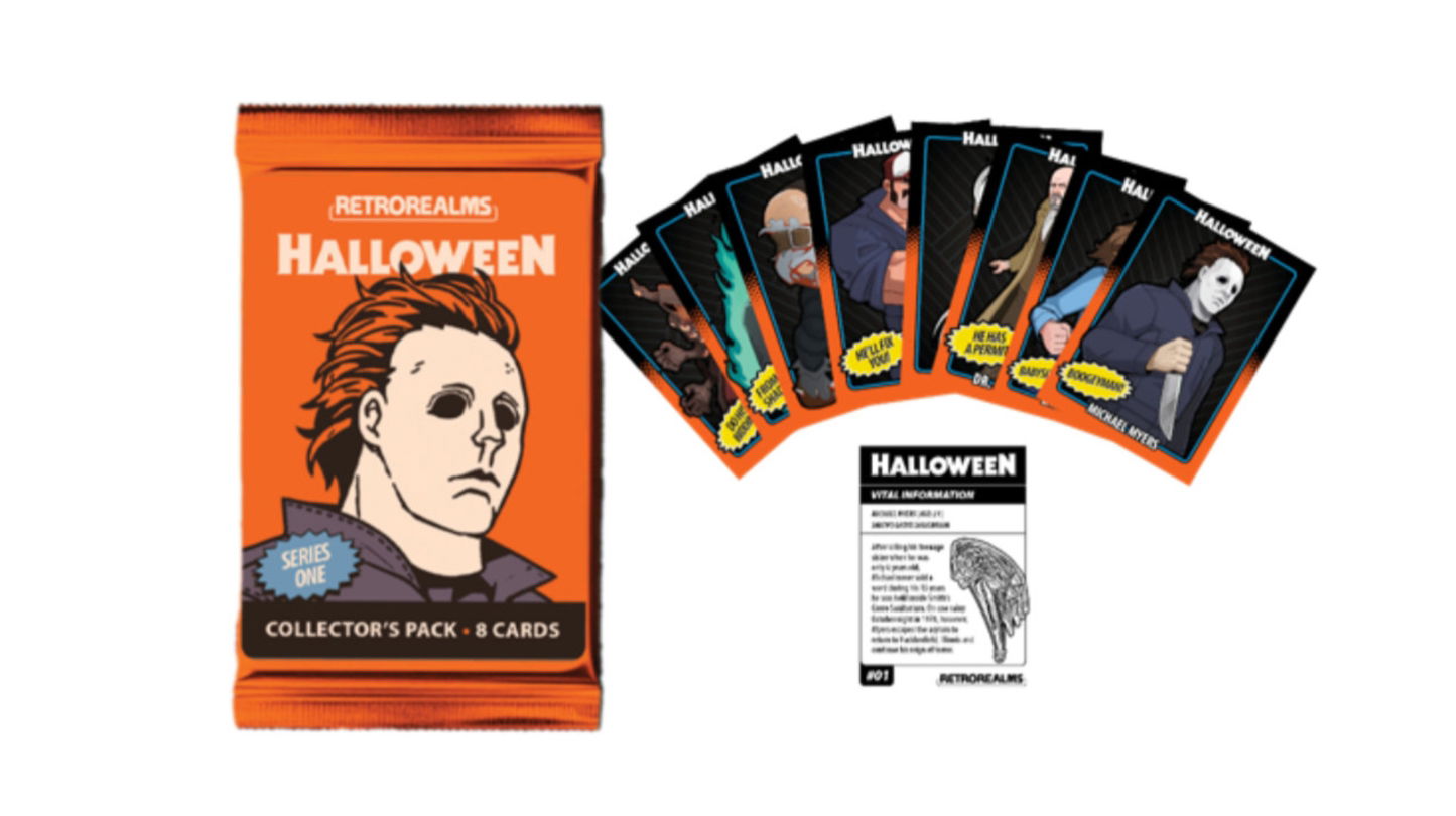 Halloween and Ash vs Evil Dead RetroRealms Double Feature - cartas