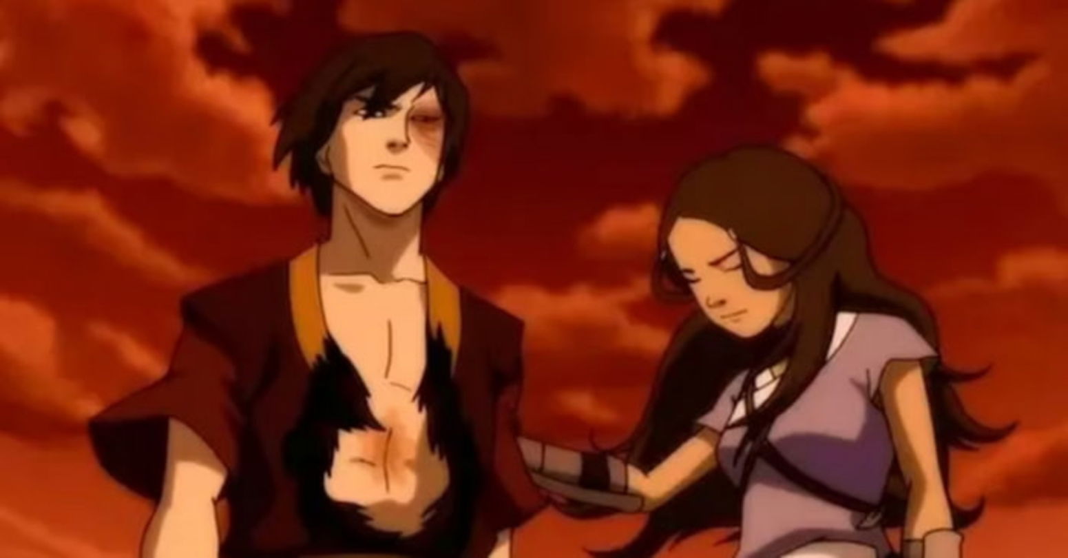 Katara pudo ser quien ayudara a Zuko a sanar su trauma del pasado