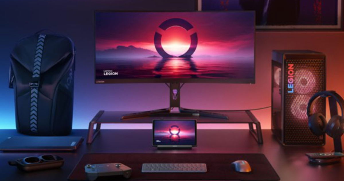 El ecosistema Legion se expande con nuevos monitores y accesorios para Lenovo Legion Go