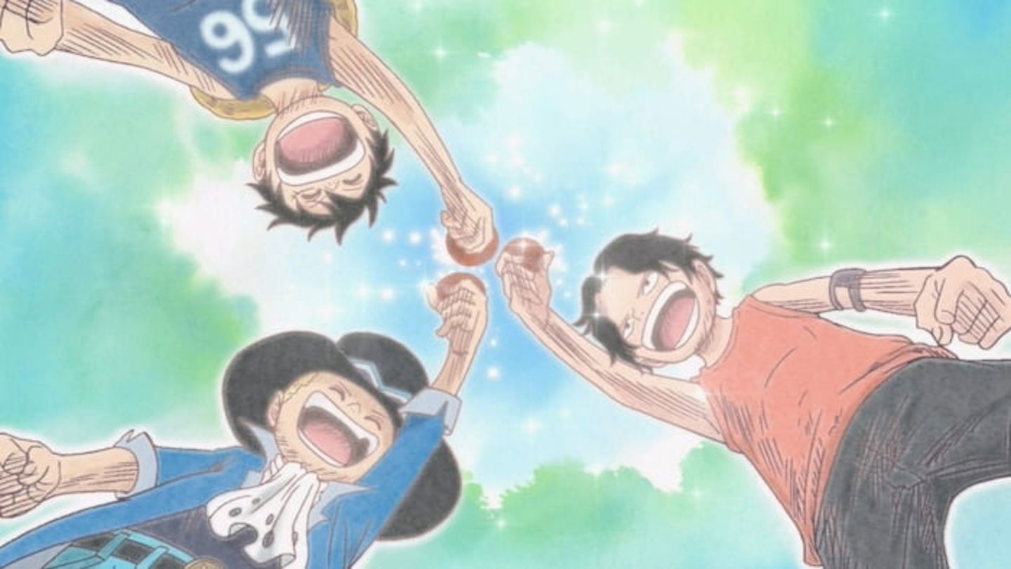 Luffy evitará el destino de Gol D. Roger, gracias a su cualidad de hacer grandes amigos donde quiera que vaya