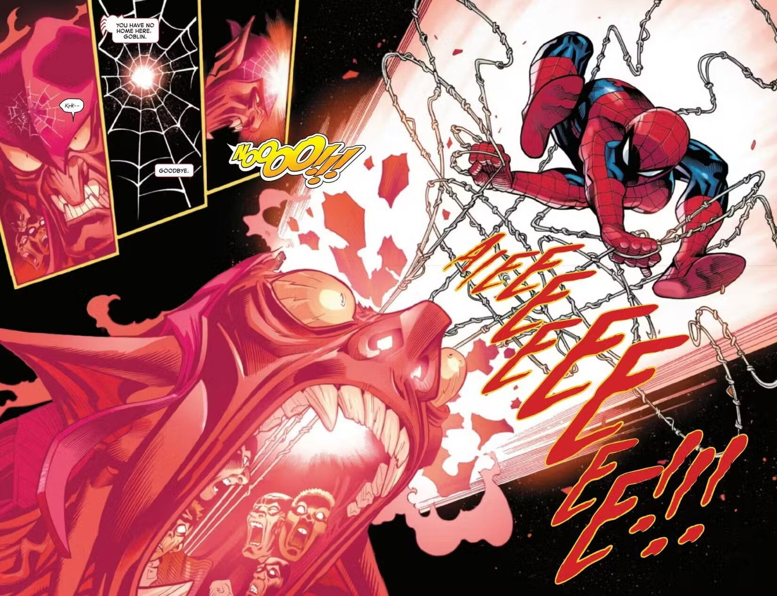 Spider-Man vs Duende Verde Marvel
