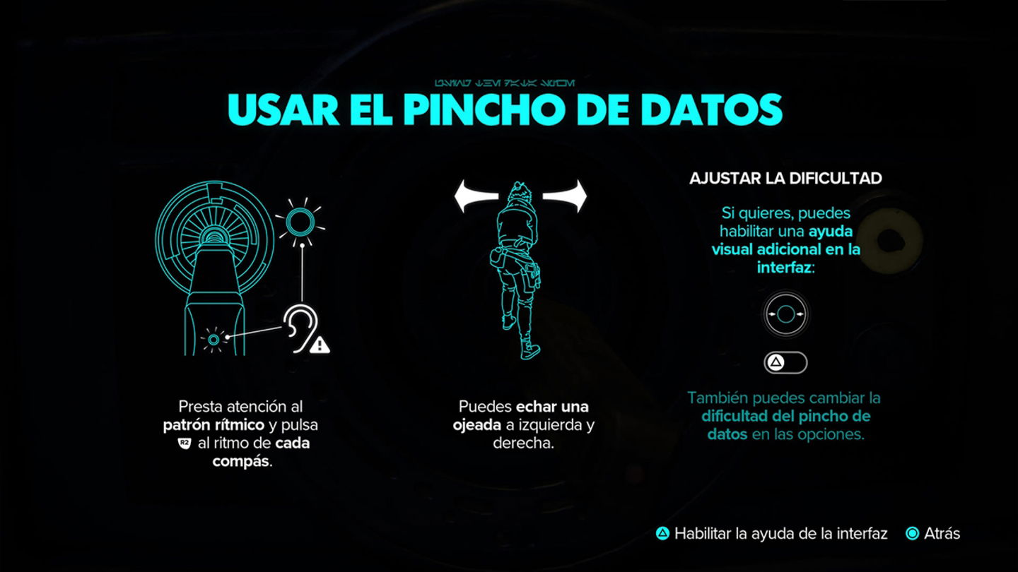 También usaremos mucho el pincho de datos para abrir puertas o cofres