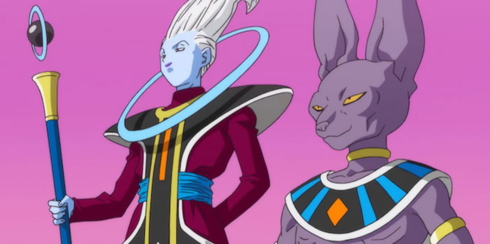 Whis y Beerus representan un muro invisible para Goku y Vegeta