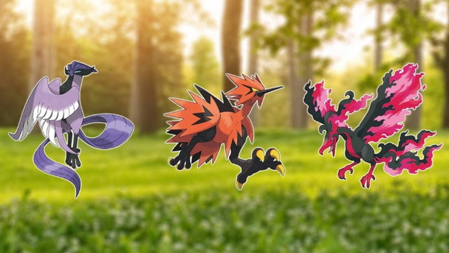 Este jugador de Pokémon GO se encuentra con las tres aves de Galar y el resultado es increíble
