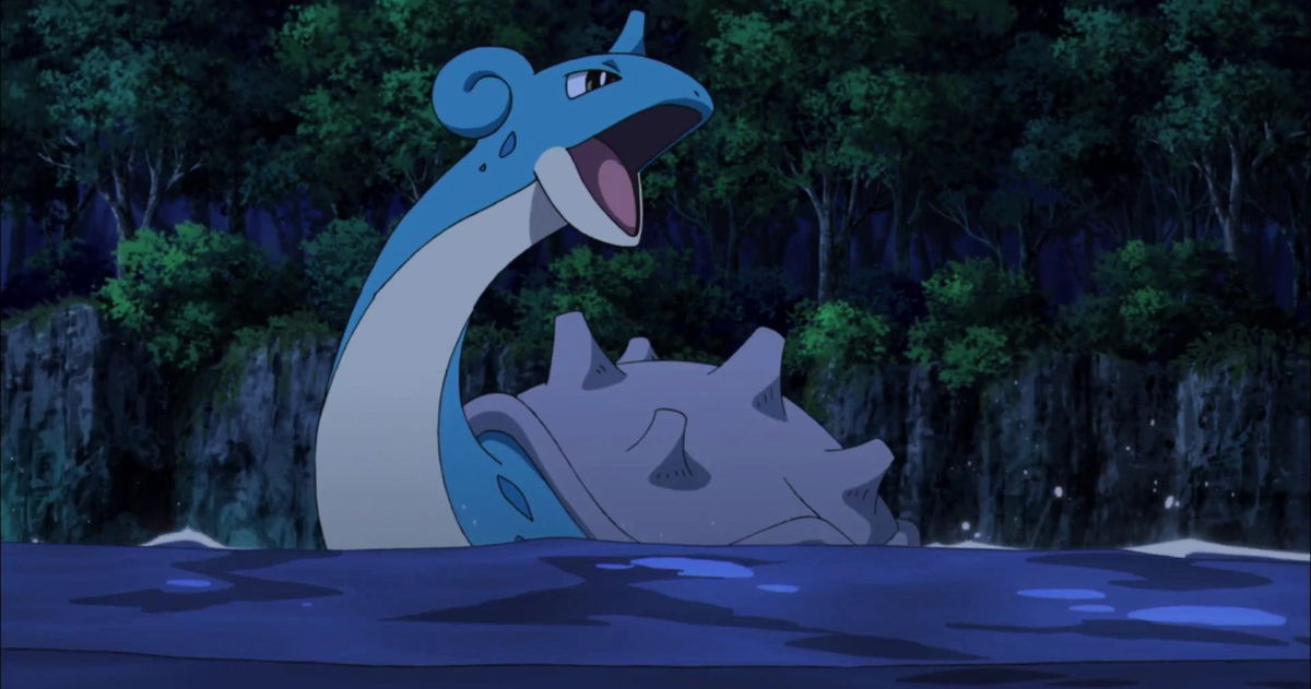 Diseñan un Lapras usando cristal y vidrio de una forma inesperada