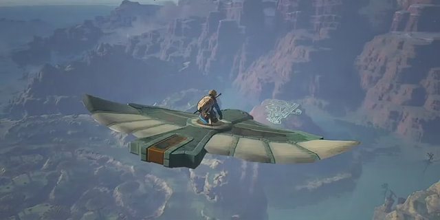 Un jugador de Zelda Tears of the Kingdom crea un avión capaz de apagar incendios