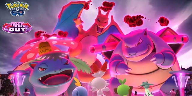 Pokémon GO revela nuevos detalles de las batallas Dinamax