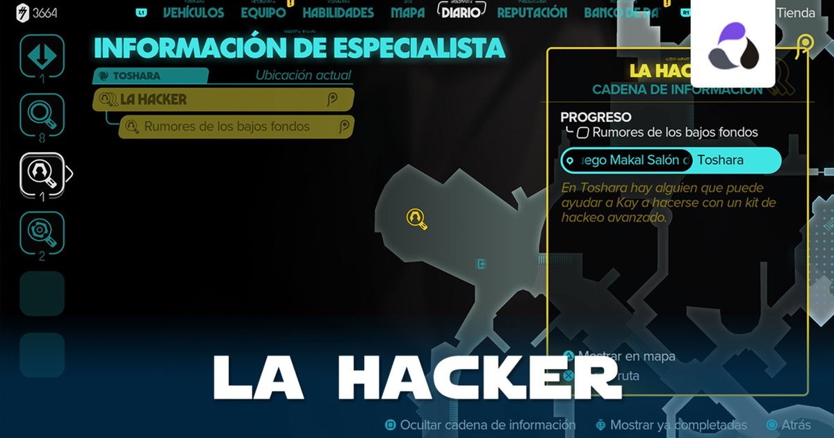 Completar La hacker en Star Wars: Outlaws y sus recompensas