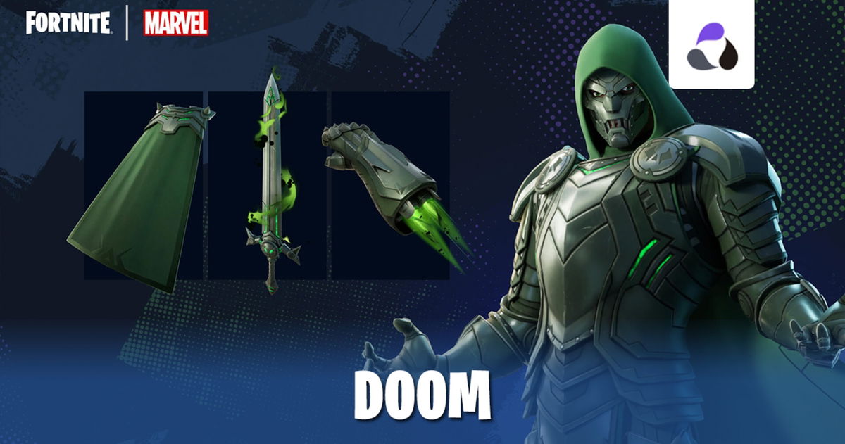 Fortnite C5T4: cómo conseguir gratis la skin de Doom