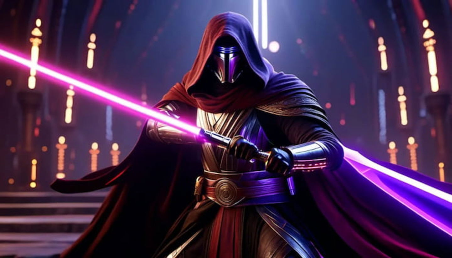 Darth Revan tenía un gran dominio de la Fuerza y podría destruir ejércitos en un abrir y cerrar de ojos