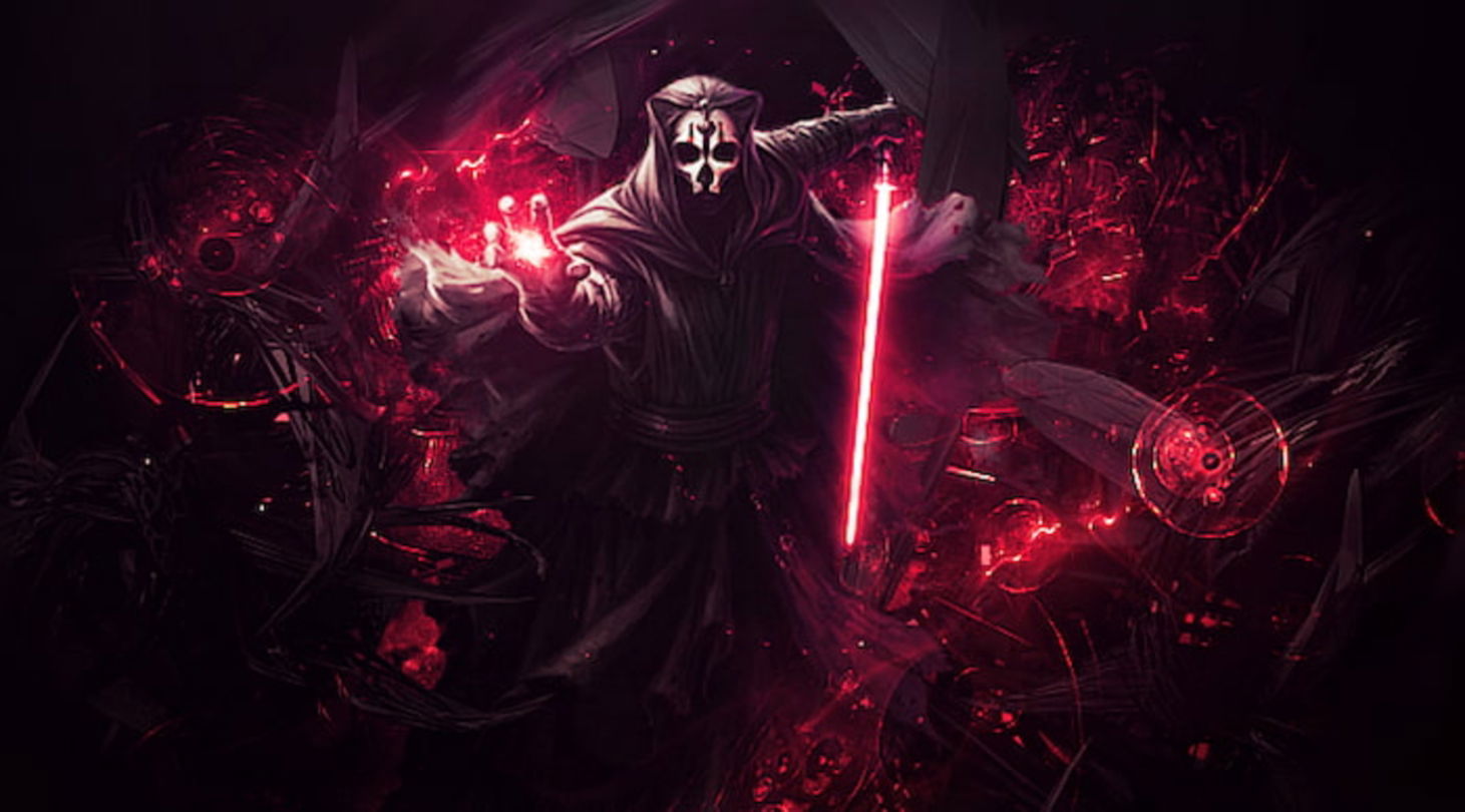 Este Sith no solo era poderoso, sino que podía identificar mundos en los que hubiera talento para la Fuerza y los eliminaba