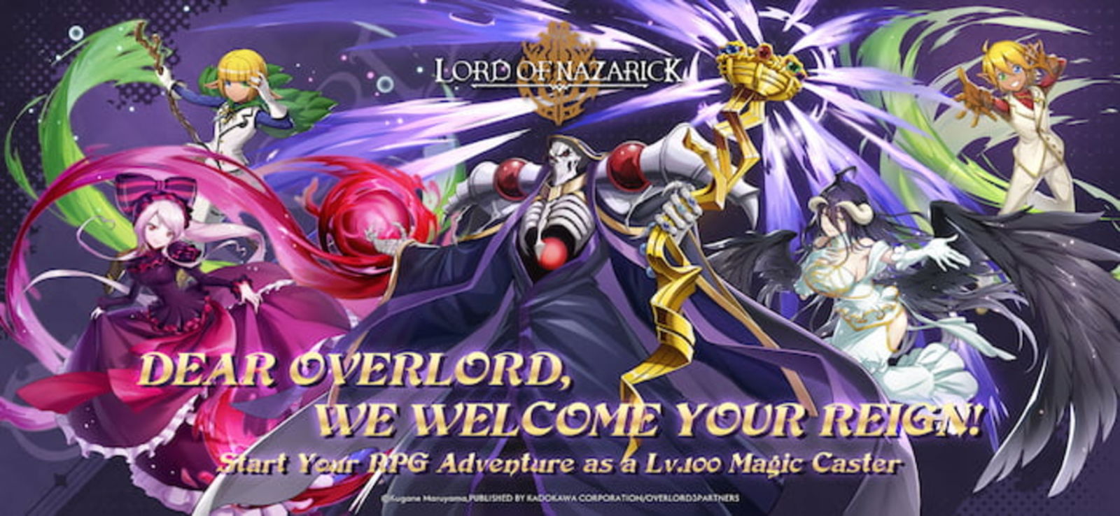 Lord of Nazarick es el nuevo videojuego de Overlord para móviles