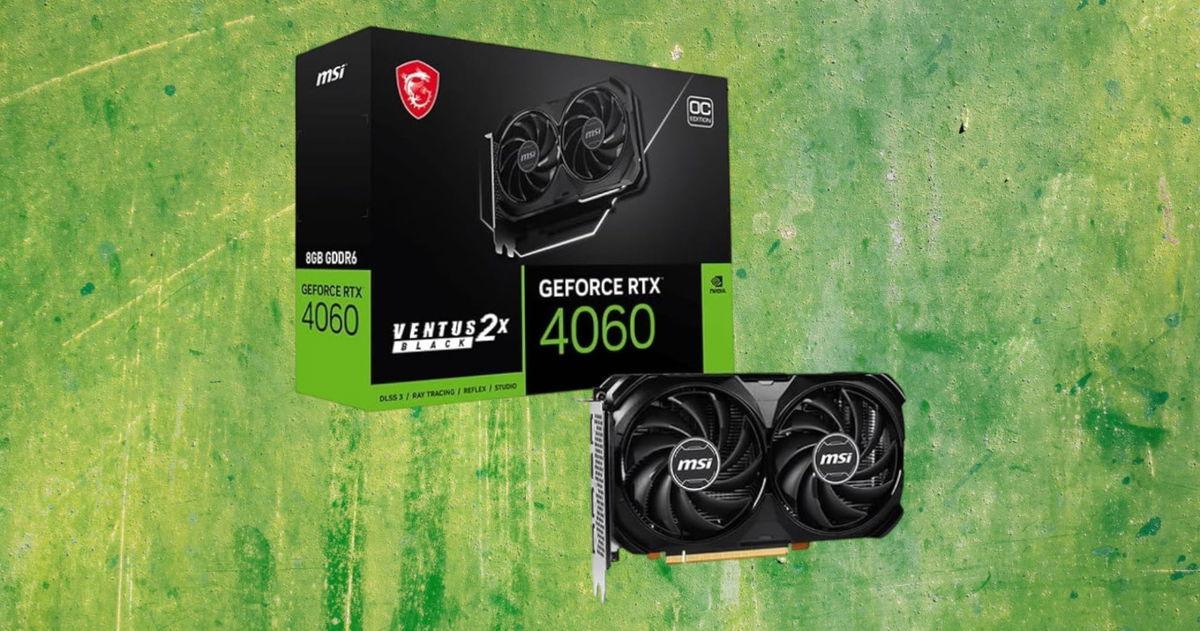 Buen rendimiento y barata: esta RTX 4060 vuelve a estar en oferta y tiene un precio imbatible