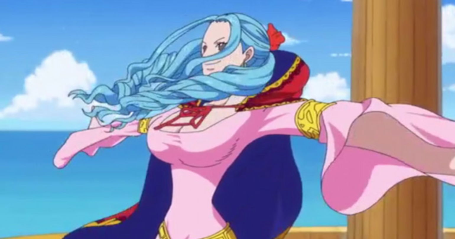 Nefertari Vivi es una chica guerrera con una voluntad inquebrantable