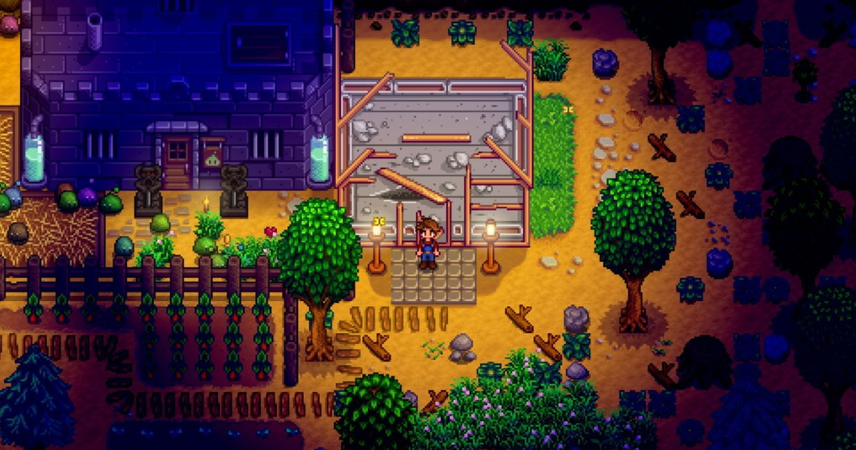 Un usuario de Stardew Valley descubre una increíble función de las antorchas