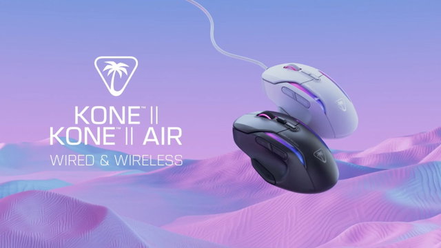 Turtle Beach presenta los nuevos ratones KONE II con 21 funciones personalizables