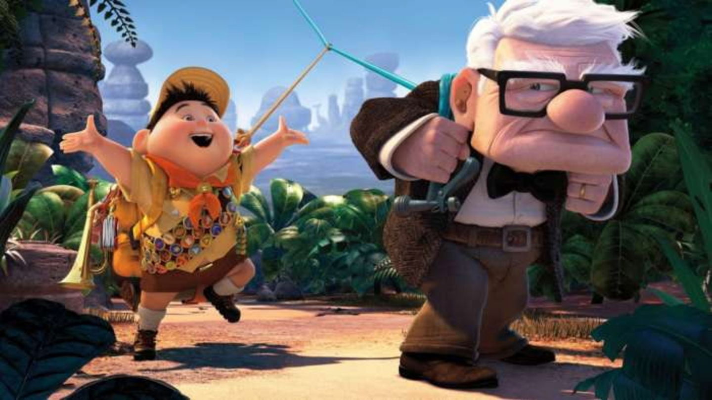 Up es una interesante y emotiva película de Disney