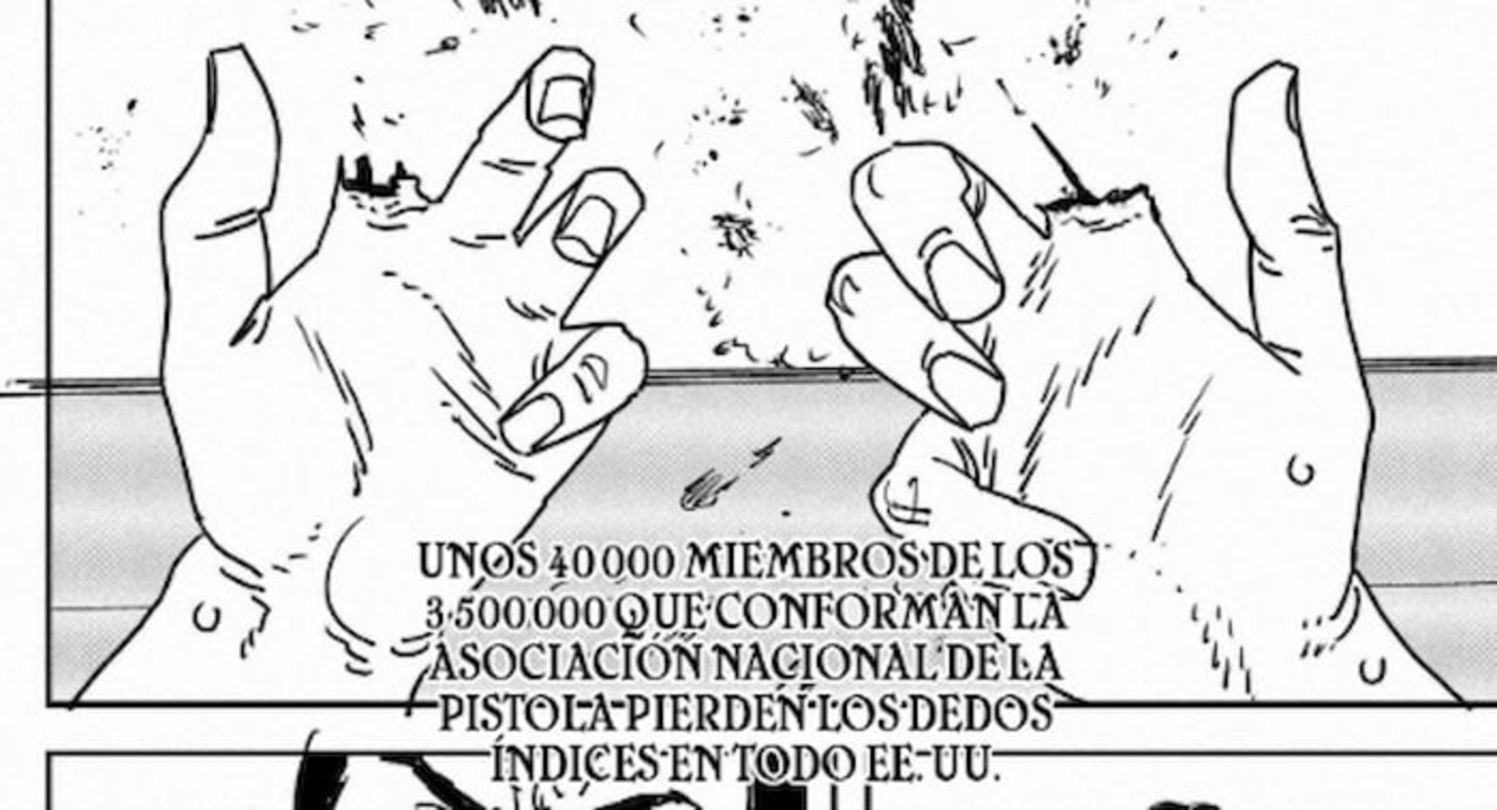 Yoru ha sacrificado el dedo índice de un gran porcentaje de miembros de la asociación de armas para desatar algo poderoso