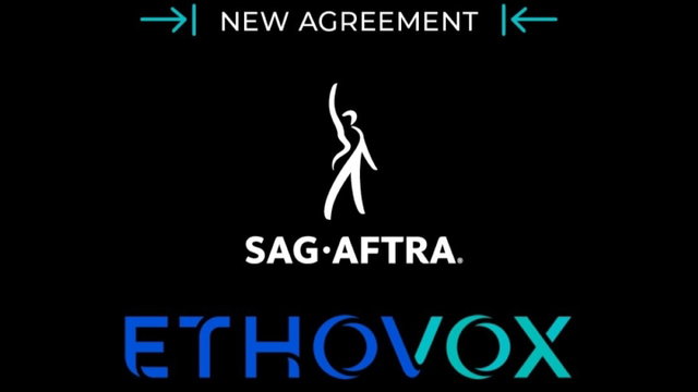 La asociación de actores firma un acuerdo con la compañía de IA Ethovox para proteger sus derechos