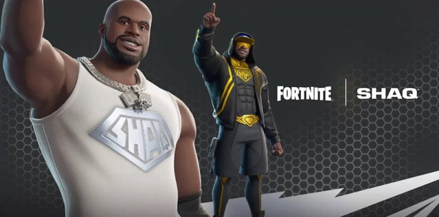 Fortnite revela el primer vistazo a la skin de Shaquille O'Neal