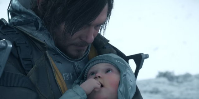 Hideo Kojima muestra el menú de inicio de Death Stranding 2: On the Beach