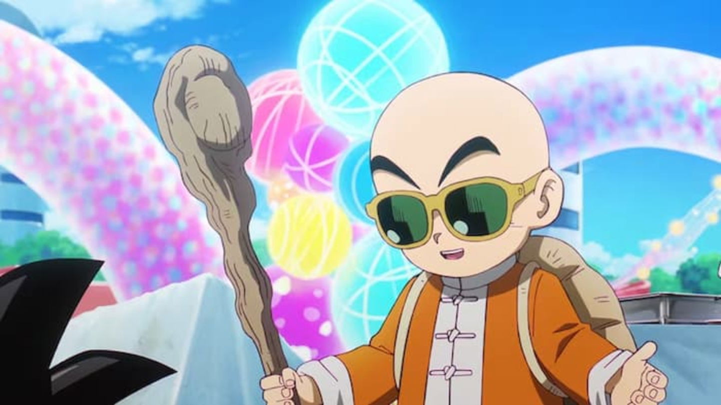 El Maestro Roshi no ha perdido su actitud pícara e hilarante