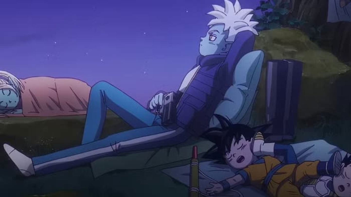 Esta escena muestra a Glorio como el único adulto en la serie