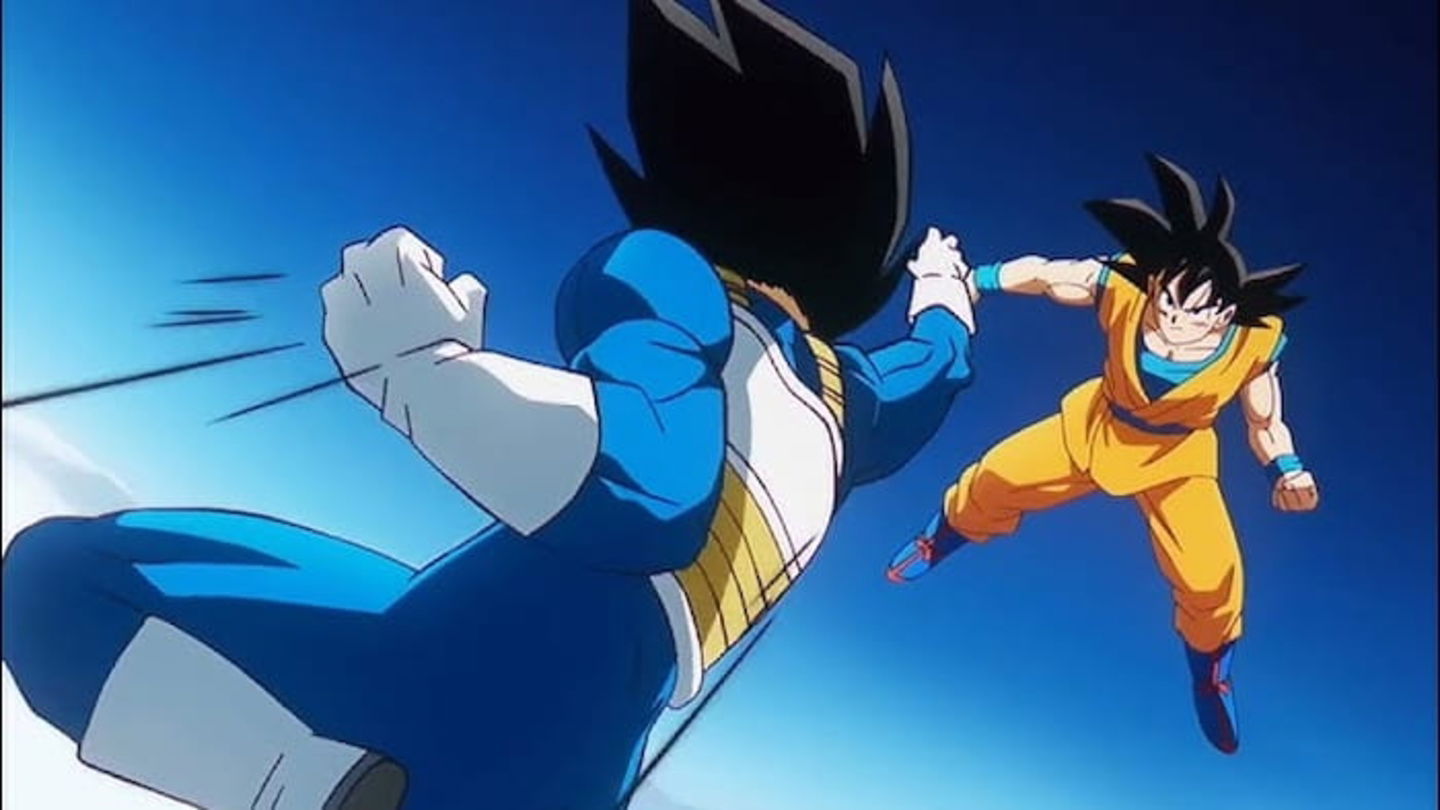 Goku y Vegeta protagonizan un esplendido enfrentamiento en el episodio 1 de Dragon Ball Daima