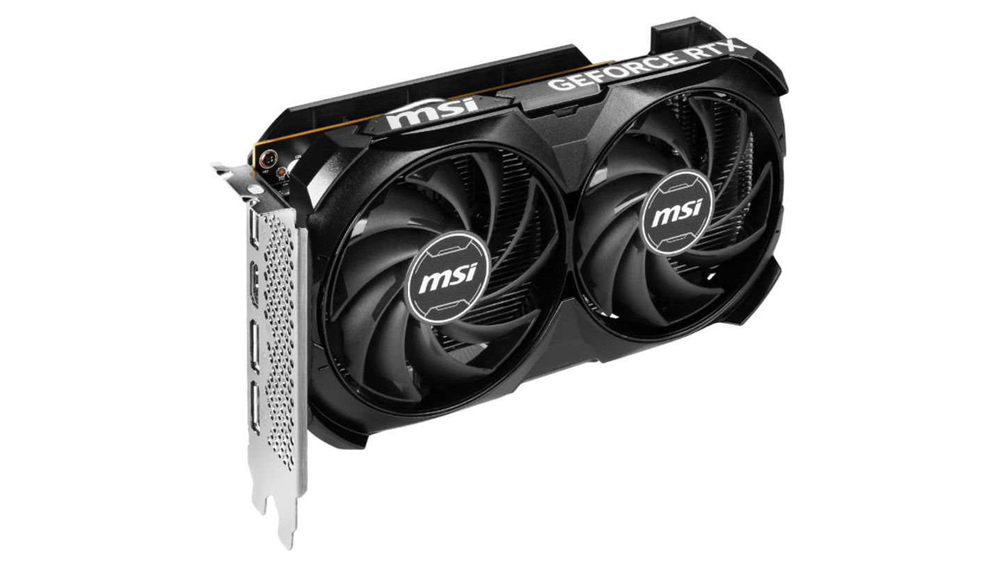 MSI GeForce RTX 4060 VENTUS 2X BLACK - Tarjeta gráfica