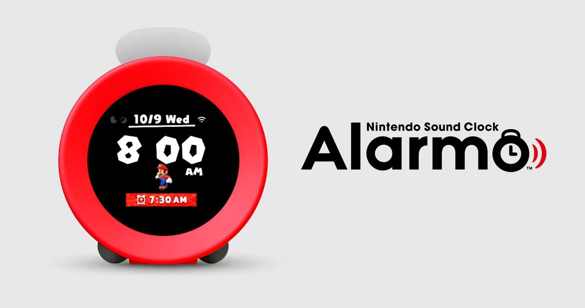 Así es Nintendo Sound Clock: Alarmo, el despertador que contará con Super Mario y más personajes