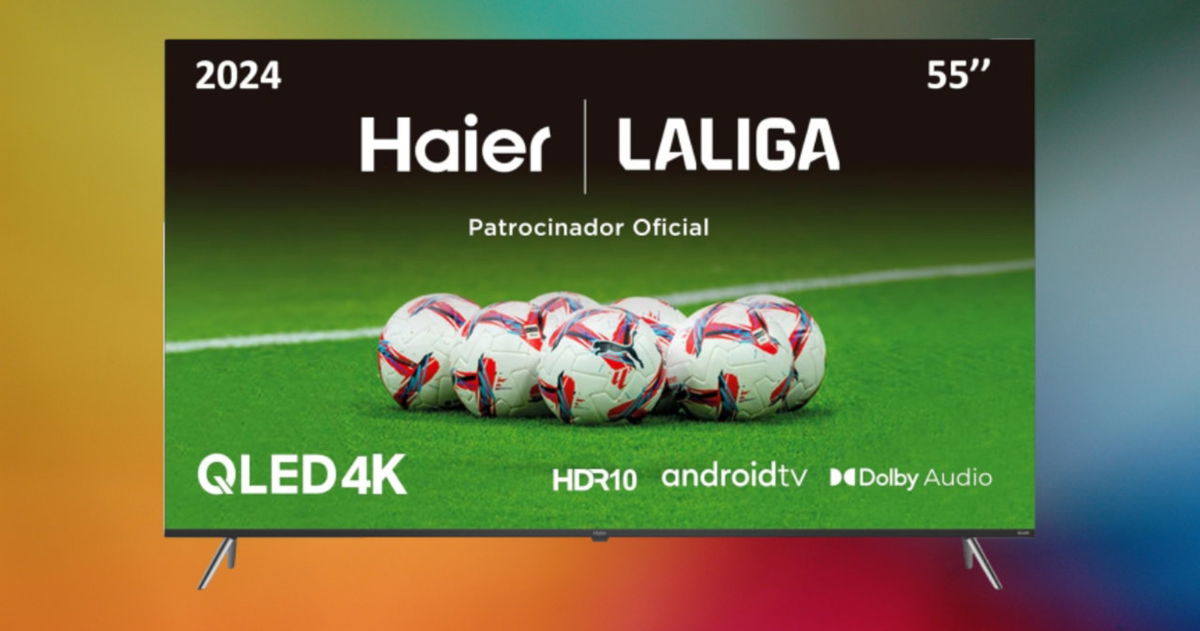 HDR10, tecnología QLED, Android TV y 200 euros de descuento para este televisor de 55 pulgadas