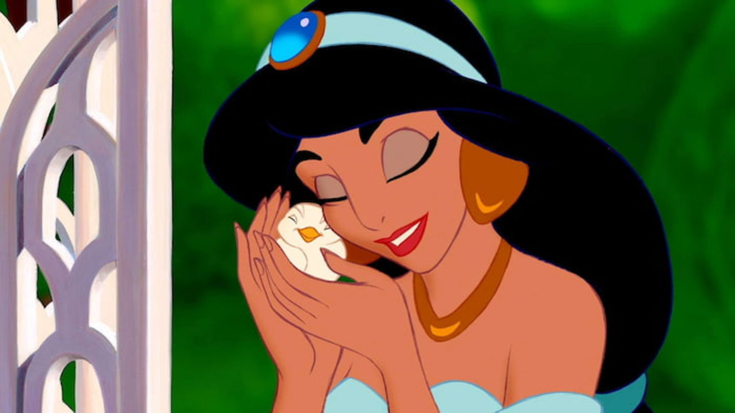 Jasmine es la princesa de Aladdin