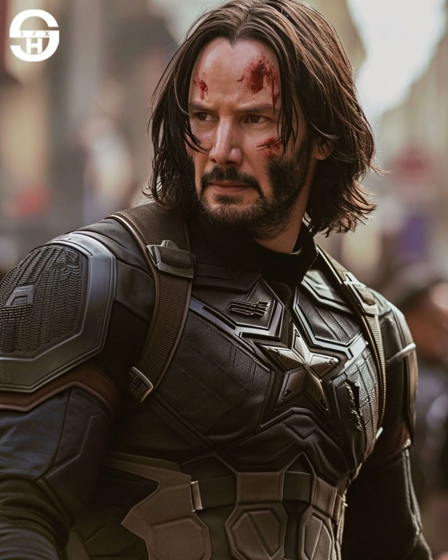 Keanu Reeves Capitán América Marvel